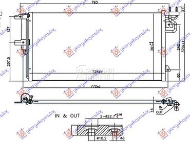 HLADNJAK KLIME 1.5 EcoBoost (7 za Ford Focus od 2011. do 2014. god.