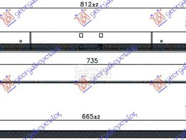 HLADNJAK MOTORA DODATNI 1.5 Ec za Ford Focus od 2011. do 2014. god.