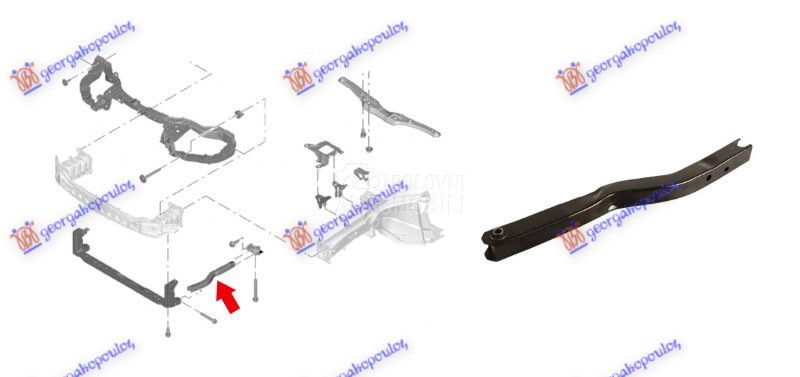 NOSAC HLADNJAKA BOCNI DONJI ME