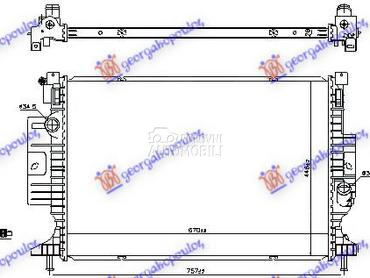 HLADNJAK MOTORA 2.0 ECOBOOST B za Ford Kuga od 2020. do 2024. god.