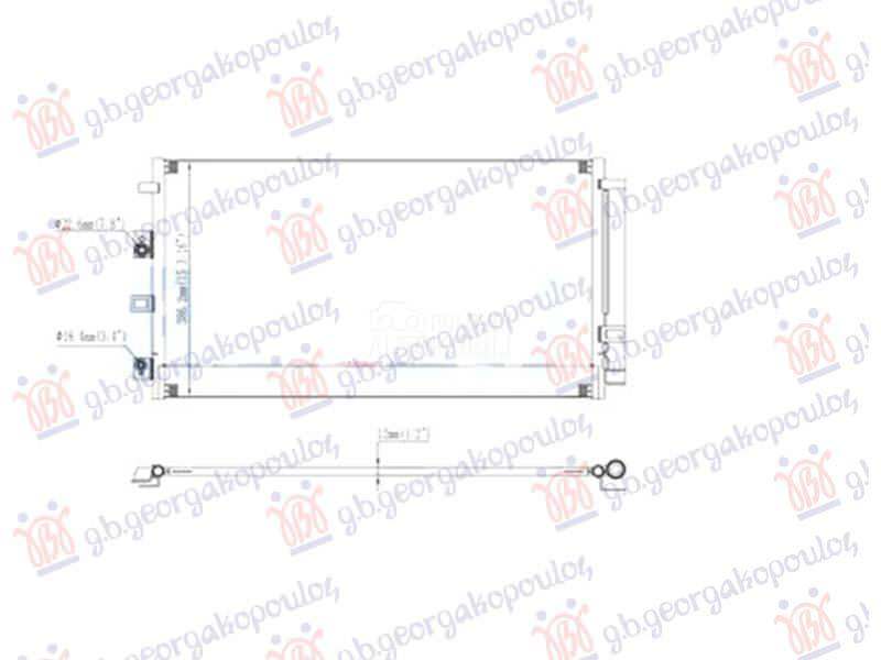 HLADNJAK KLIME 2.5 BENZIN-HIBR