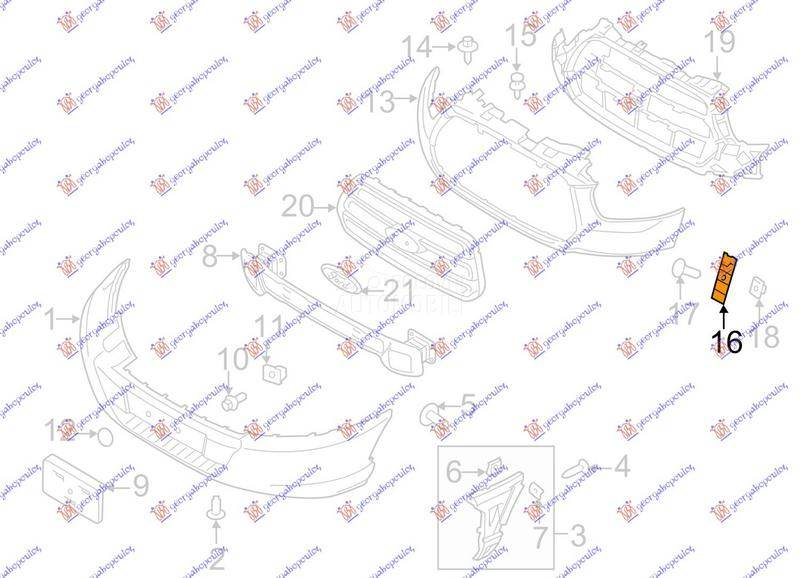 NOSAC PREDNJEG BRANIKA SREDNJI