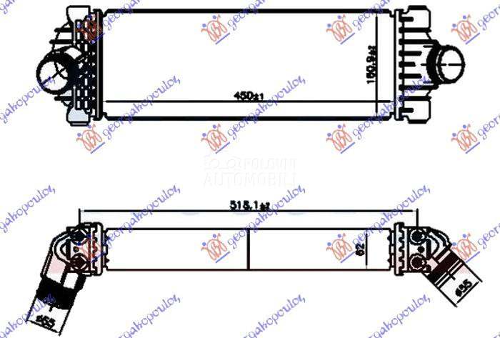 HLADNJAK INTERKULERA 2.0 TDCi