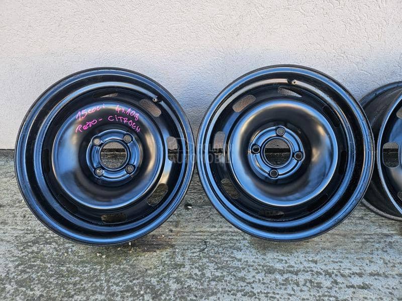 Čelične felne ORGINAL 15" 4 x 108