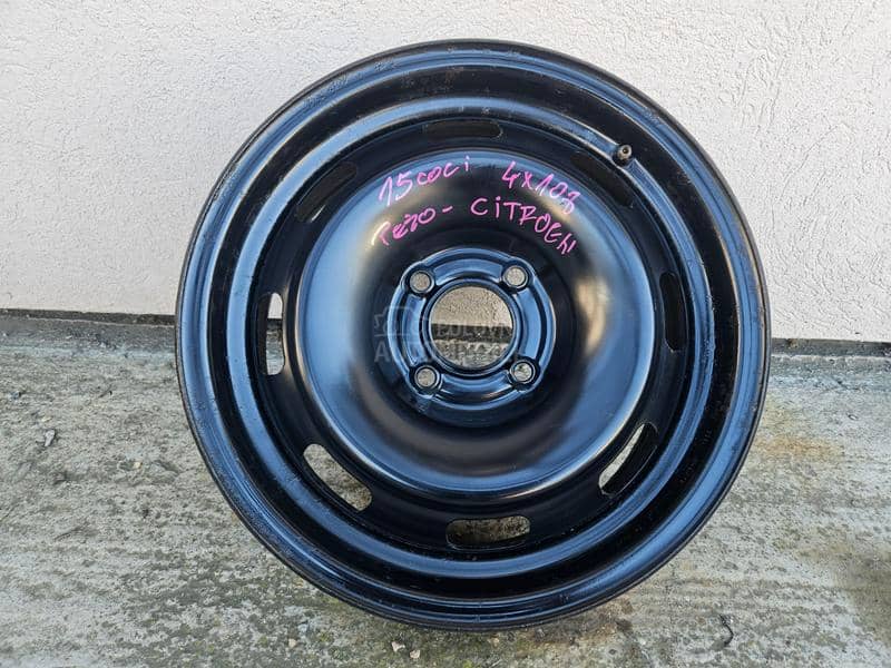 Čelične felne ORGINAL 15" 4 x 108