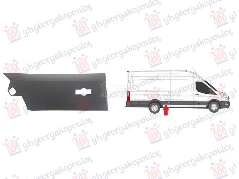 LAJSNA ZADNJEG BLATOBRANA SIVA