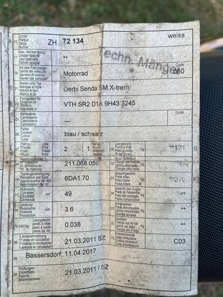 Derbi senda sm 50 xtreme