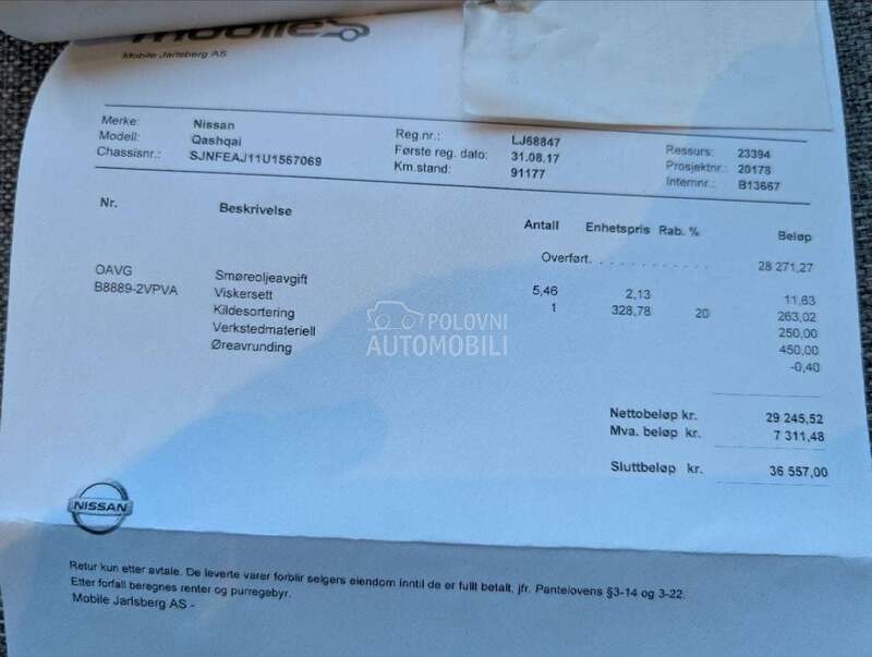 Nissan Qashqai 360 KAMERA Servi sna