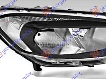 FAR ELEKTRICNI CRNI -2018 (TUR za Ford Tourneo Courier od 2013. do 2025. god.