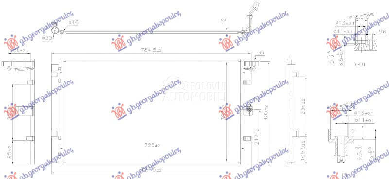 HLADNJAK KLIME 1.5 DIZEL 18- (