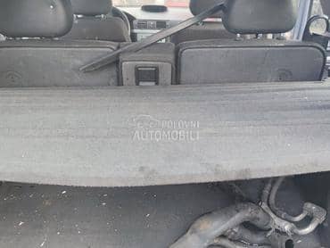 roletna gepeka,polica gepka za Opel Meriva