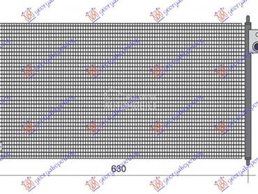 HLADNJAK KLIME 2.0 BENZIN (605 za Honda S2000 od 2001. do 2009. god.