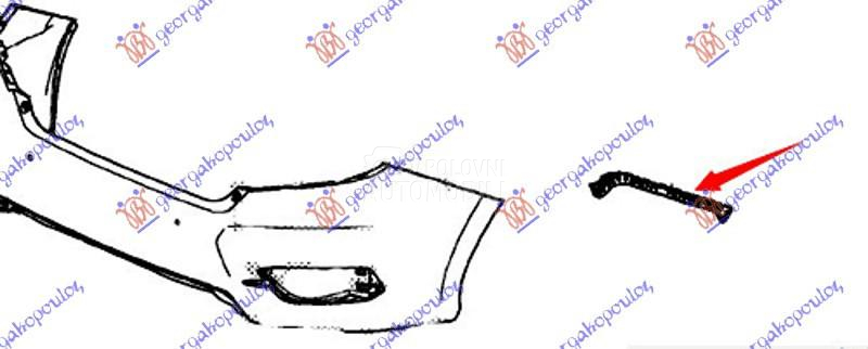 NOSAC ZADNJEG BRANIKA BOCNI PL