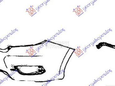 NOSAC ZADNJEG BRANIKA BOCNI PL za Honda Civic od 2016. do 2022. god.