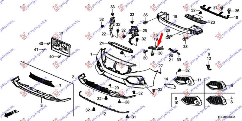 NOSAC FARA GORNJI PLASTICNI