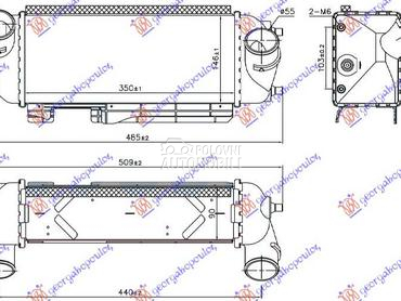 HLADNJAK INTERKULERA 2.0 CRDI za Kia Sportage od 2010. do 2014. god.