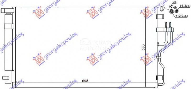 HLADNJAK KLIME ZA SVE MODELE B