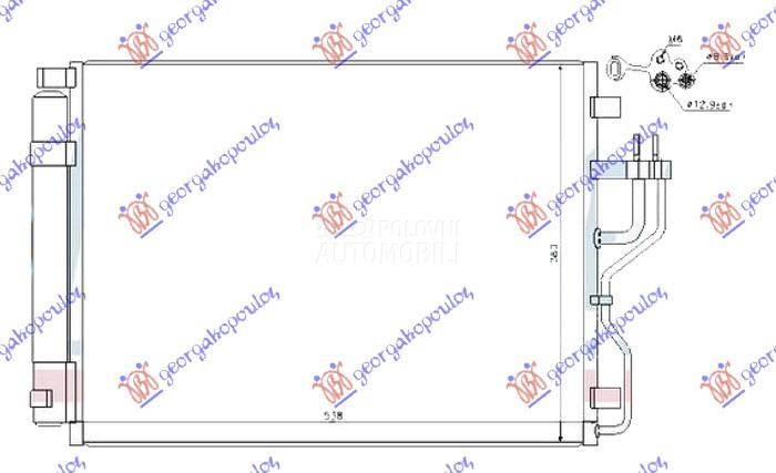 HLADNJAK KLIME ZA SVE MODELE D