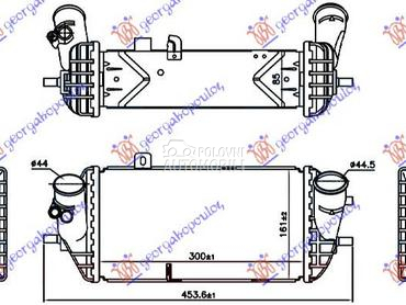 HLADNJAK INTERKULERA 1.1-1.4 C za Hyundai Accent od 2014. do 2018. god.