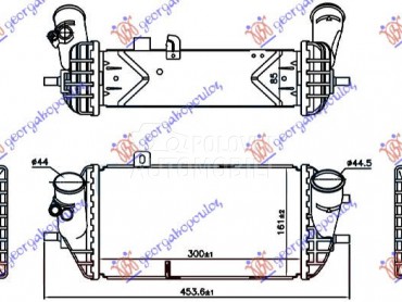 HLADNJAK INTERKULERA 1.1-1.4 C za Kia Rio od 2014. do 2017. god.