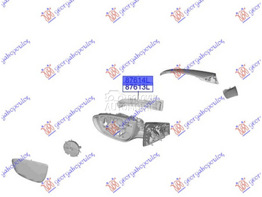 MIGAVAC U RETROVIZORU (O) za Hyundai Bayon od 2021. do 2025. god.