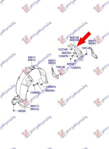 ZADNJE POTKRILO PLASTICNO -08