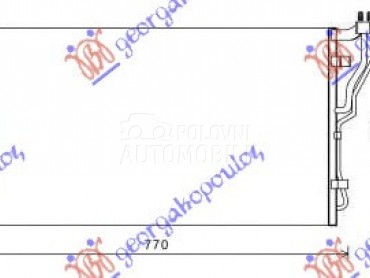 HLADNJAK KLIME 2.0i/2.4i 16V ( za Hyundai Sonata od 2011. do 2015. god.