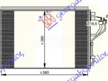 HLADNJAK KLIME 1.4/1.6i BENZIN za Kia pro_cee`d od 2013. do 2015. god.