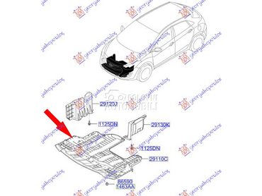 ZASTITA MOTORA za Hyundai i30 od 2014. do 2017. god.