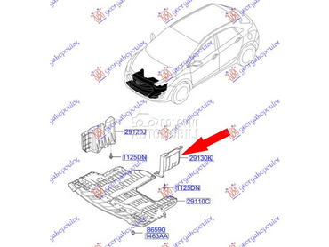 ZASTITA MOTORA za Hyundai i30 od 2014. do 2017. god.