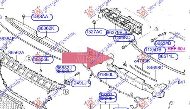 APSORBER PREDNJEG BRANIKA (O)