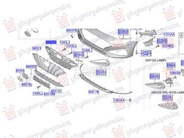 NOSAC PVC MASKE UNUTRASNJI za Hyundai i30 od 2020. do 2025. god.