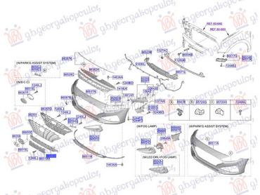 CENTRALNA RESETKA (O) za Hyundai i30 od 2020. do 2025. god.