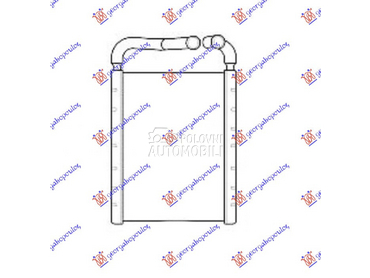 GREJAC KABINE BENZIN/DIZEL (14 za Hyundai Santa Fe od 2009. do 2012. god.