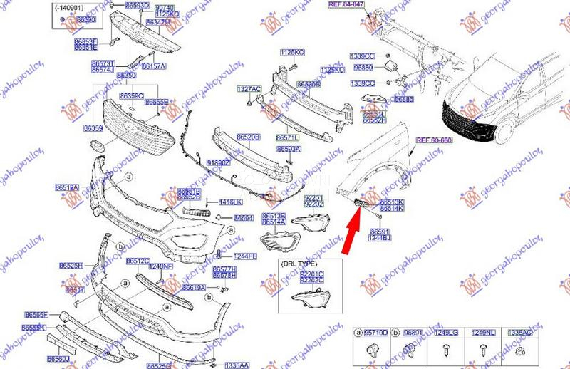 NOSAC PREDNJEG BRANIKA BOCNI P