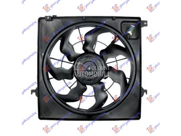 VENTILATOR KOMPLET (BENZIN/DIZ za Hyundai Santa Fe od 2016. do 2018. god.