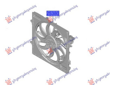 VENTILATOR KOMPLET 1.6 BENZIN/ za Hyundai Santa Fe od 2020. do 2024. god.