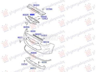 PVC MASKA (O) za Hyundai ix20 od 2011. do 2025. god.