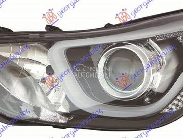 FAR XENON SA LED DNEVNIM SVETL za Hyundai Elantra od 2013. do 2015. god.