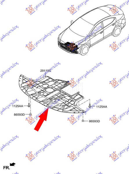 ZASTITA MOTORA ISPOD BRANIKA P