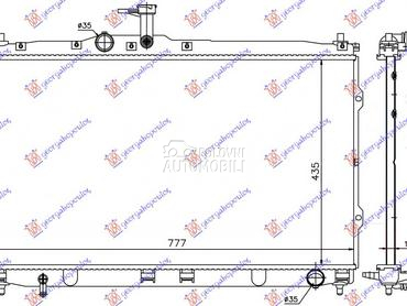 HLADNJAK MOTORA 2.4i 16v BENZI za Hyundai H 1 od 2007. do 2018. god.