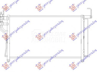 HLADNJAK KLIME 2.5 CRDI DIZEL za Hyundai H 1 od 2007. do 2018. god.