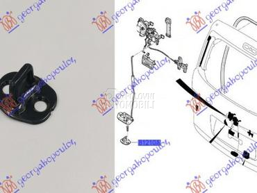 BRAVA GEPEK VRATA DONJA za Hyundai H 1 od 2007. do 2018. god.