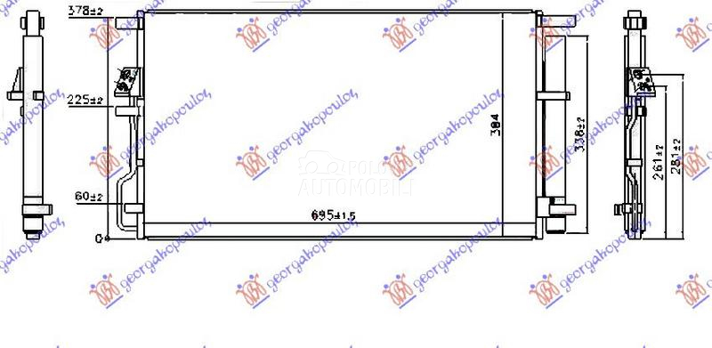 HLADNJAK KLIME 2.0 MPI BENZIN