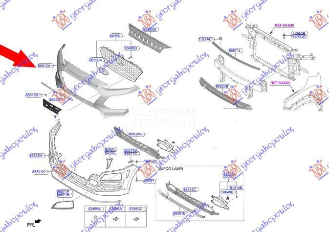 PREDNJI BRANIK GORNJI (KINA)