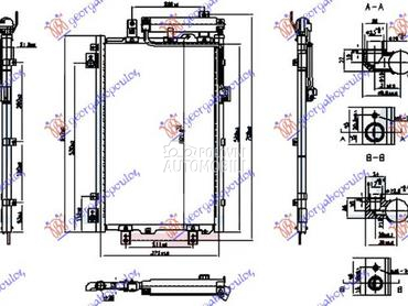 HLADNJAK KLIME ELEKTRICNI (EV) za Hyundai Kona od 2017. do 2020. god.