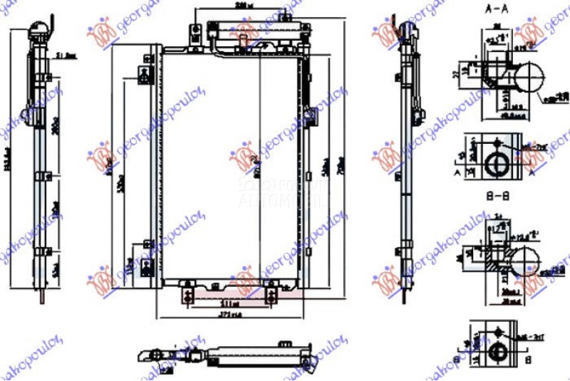HLADNJAK KLIME ELEKTRICNI (EV)