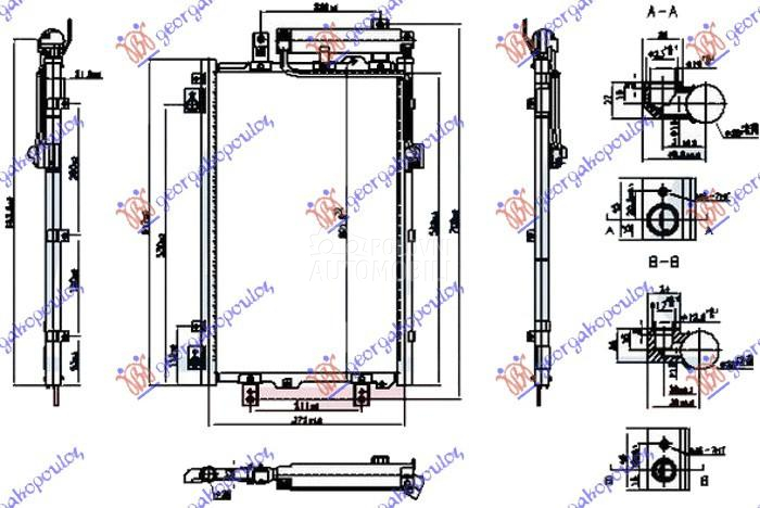 HLADNJAK KLIME ELEKTRICNI (EV)