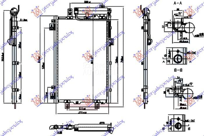 HLADNJAK KLIME ELEKTRICNI (EV)