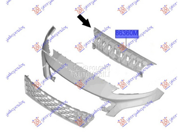 NOSAC PVC MASKE GORNJI za Hyundai Kona od 2020. do 2023. god.